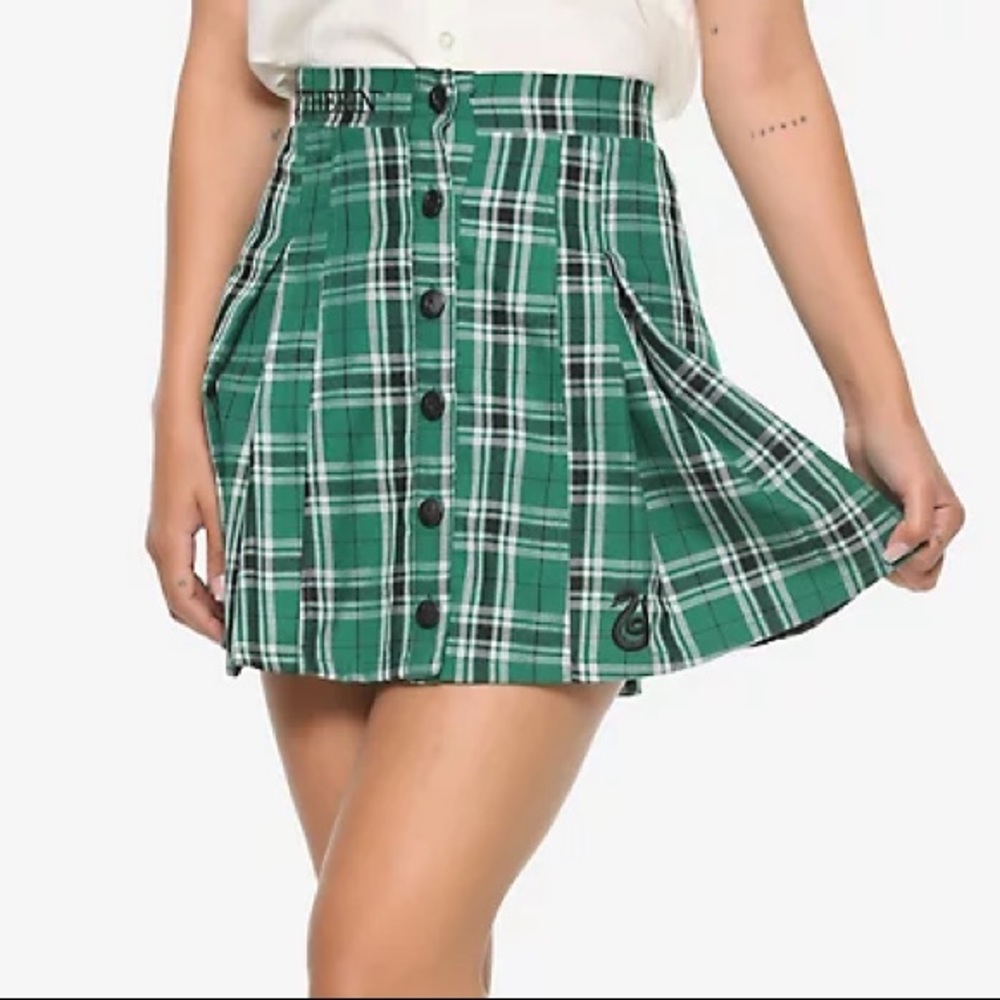 Slytherin Tartan Skirt